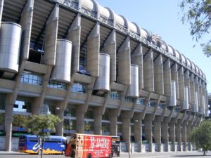 Estadio Santiago Bernabeu Madrid